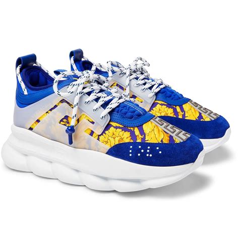 sneakers chain reaction versace imitacion|authentic versace chain reaction sneakers.